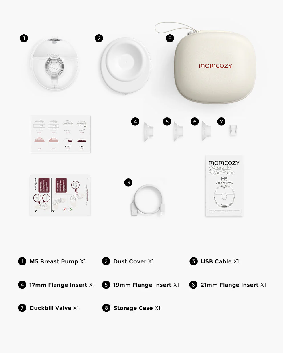Tire-lait électrique portable tout-en-un M5 – Tirez sans douleur - Image 13