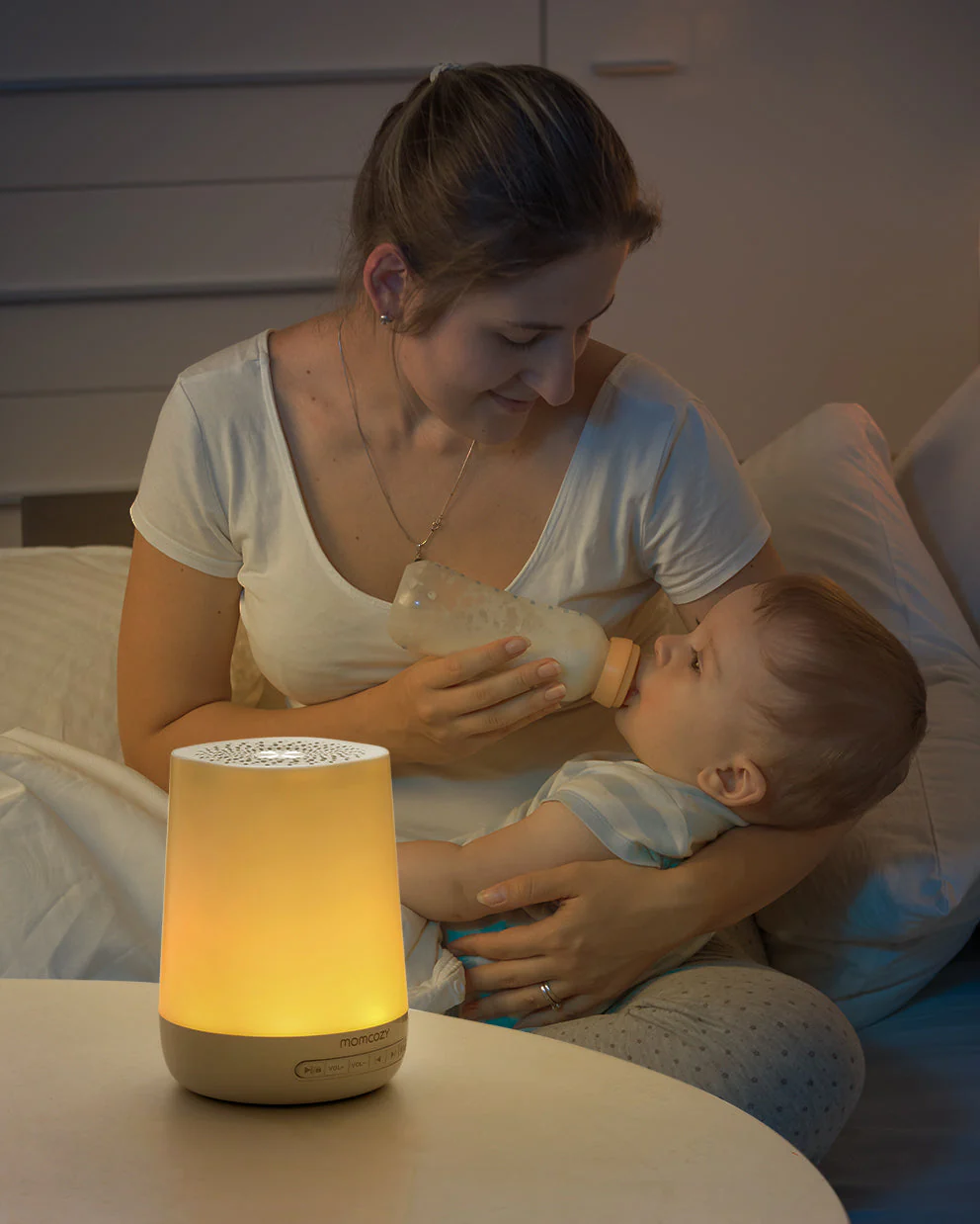Ensemble de soins pour bébé : Machine sonore intelligente pour bébé et moniteur de surveillance pour bébé - Image 4
