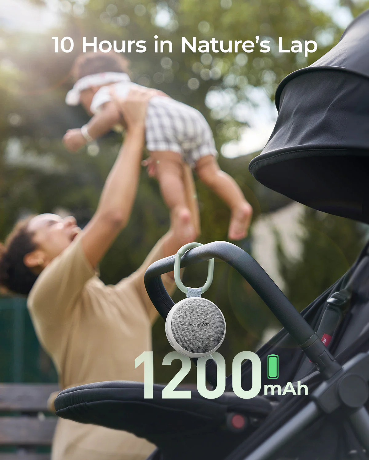 Pack Soins Bébé : Machine à sons intelligente et portable + Lange d’emmaillotage facile - Image 8