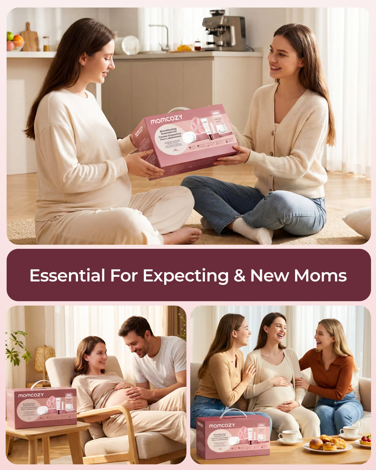 Kit d’allaitement et post-partum Momcozy (73 pièces) - Image 7