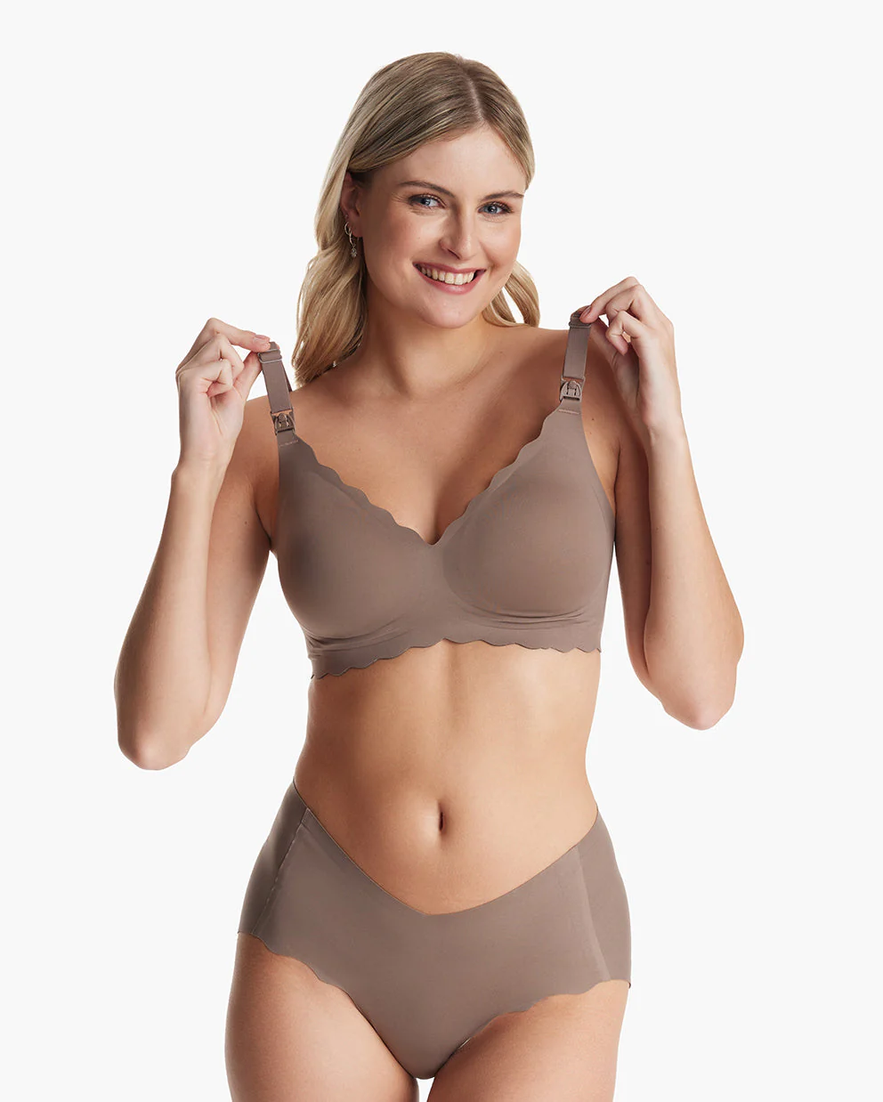 Soutien-gorge d’allaitement sans coutures Jelly Strip YN46 - Image 37