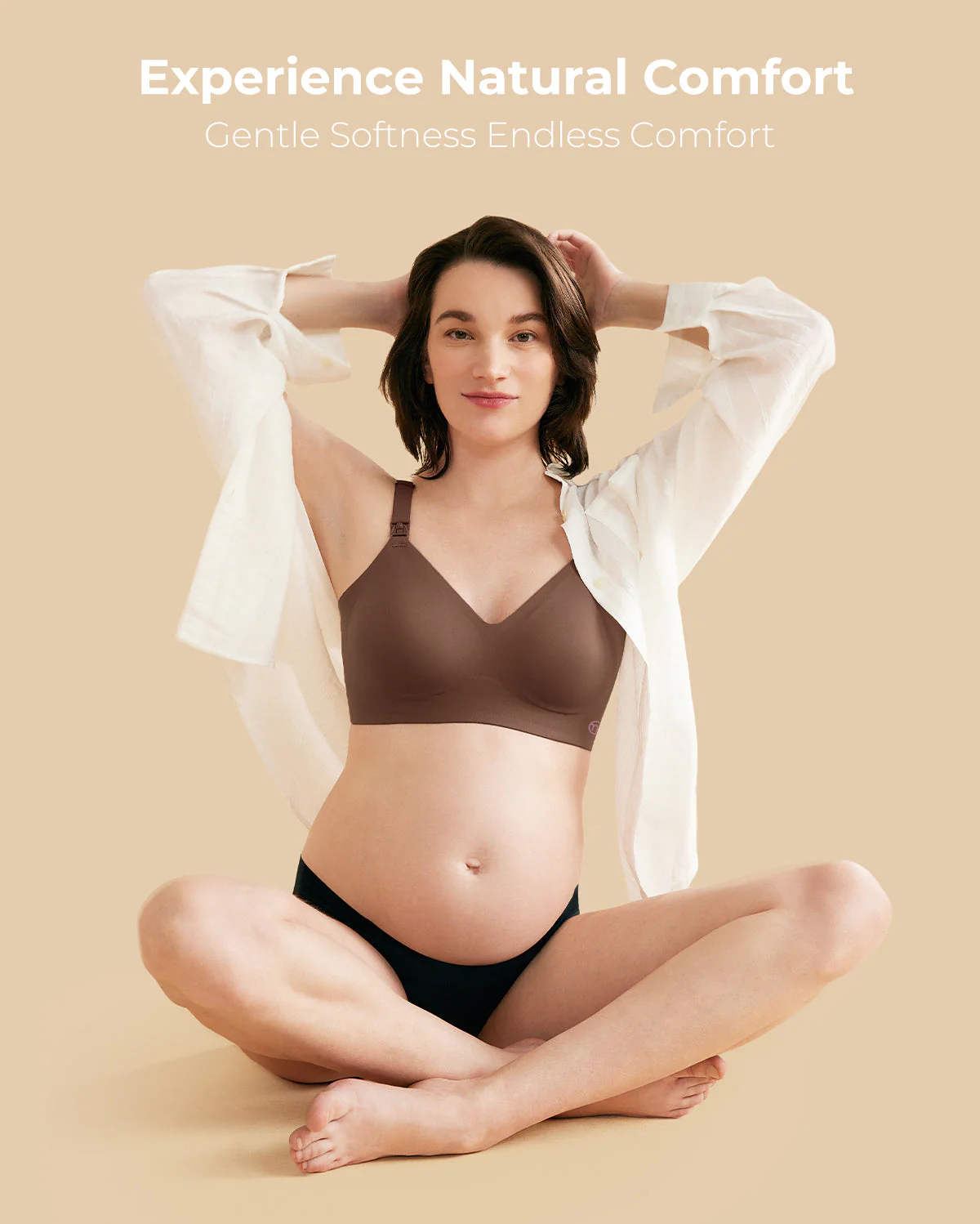 Soutien-gorge d’allaitement ultra doux sans coutures – YN21 - Image 40