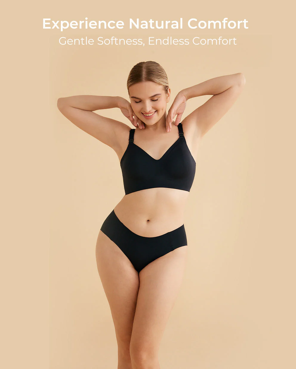 SMOOTH - Soutien-gorge d'allaitement de maternité ultra doux et omni (2 packs) - Image 18