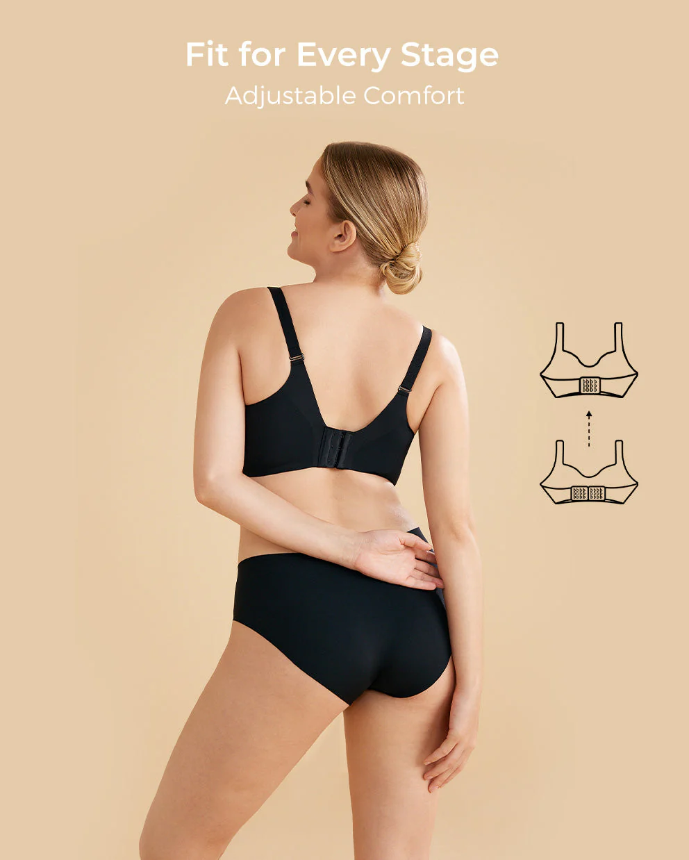 SMOOTH - Soutien-gorge d'allaitement de maternité ultra doux et omni (2 packs) - Image 20