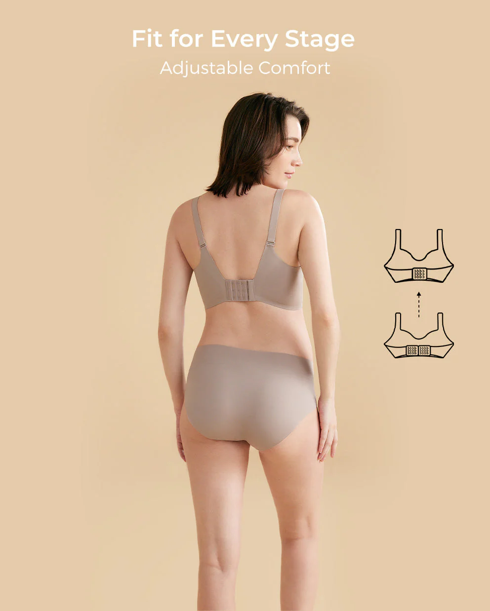 SMOOTH - Soutien-gorge d'allaitement de maternité ultra doux et omni (2 packs) - Image 25