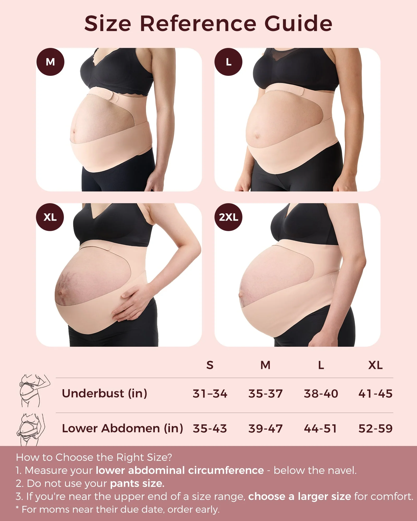 Ceinture de grossesse ergonomique pour soutien du ventre et du dos Momcozy - Image 33
