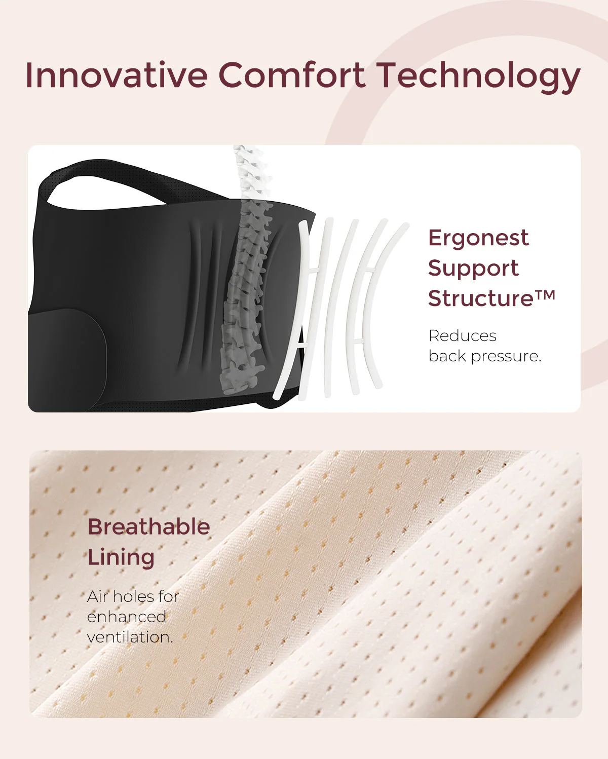 Ceinture de grossesse ergonomique pour soutien du ventre et du dos Momcozy - Image 14