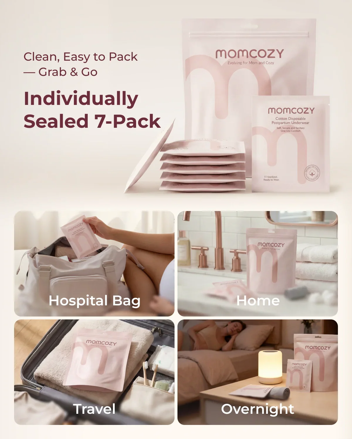Kit essentiel de récupération post-partum Momcozy - Image 6