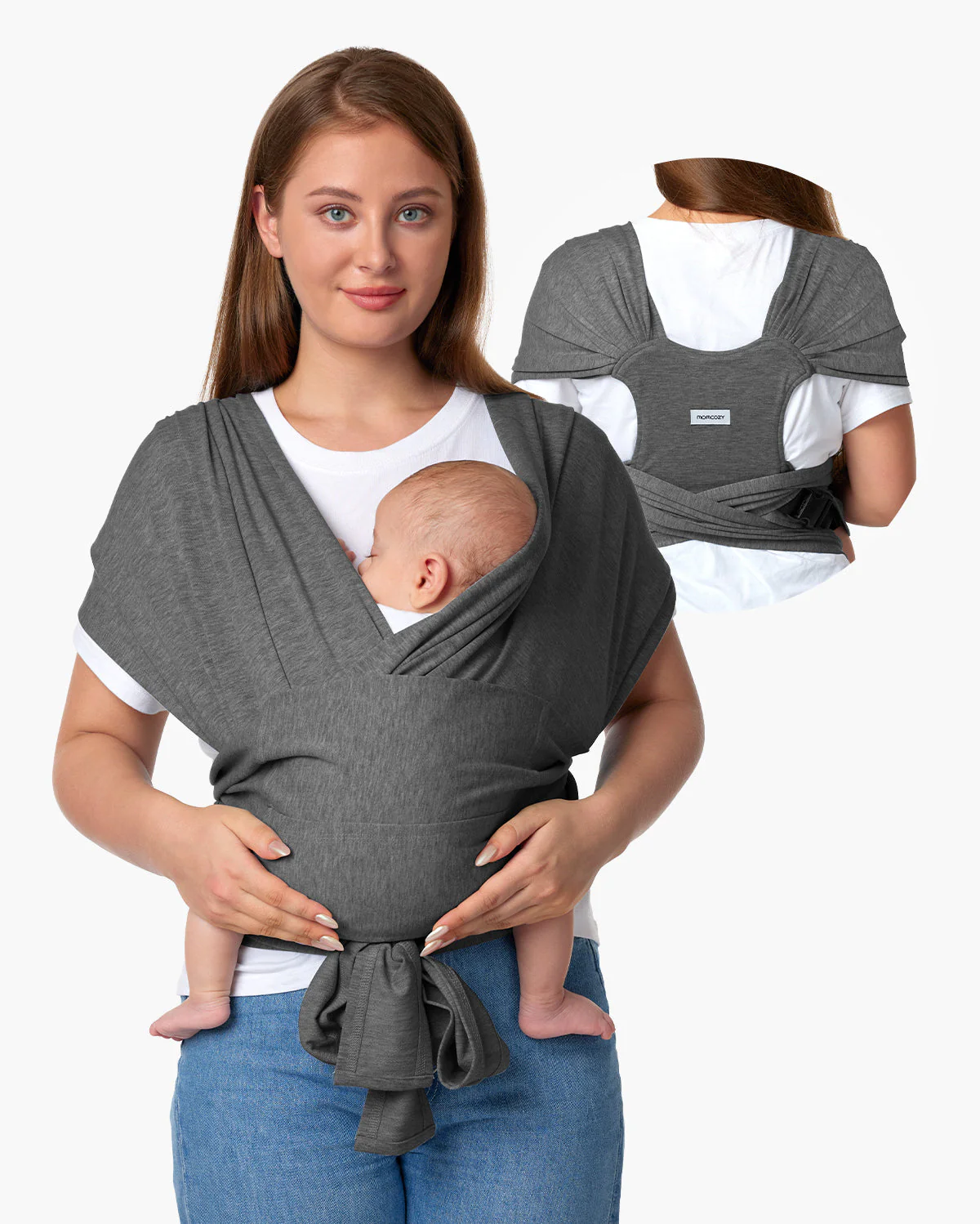 Facile à porter les mains libres - Porte-bébé en écharpe - Image 36