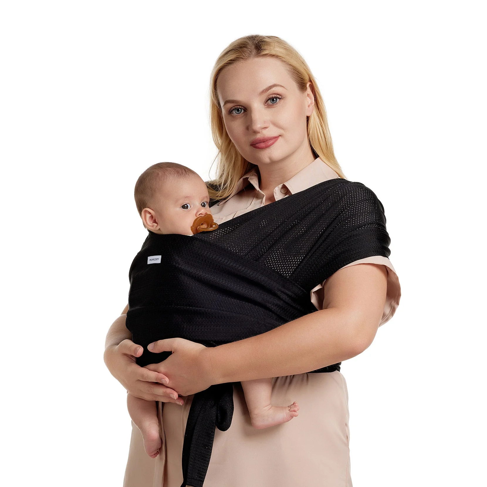Porte-bébé Momcozy SnapLite Cooling Mesh Wrap - Image 11