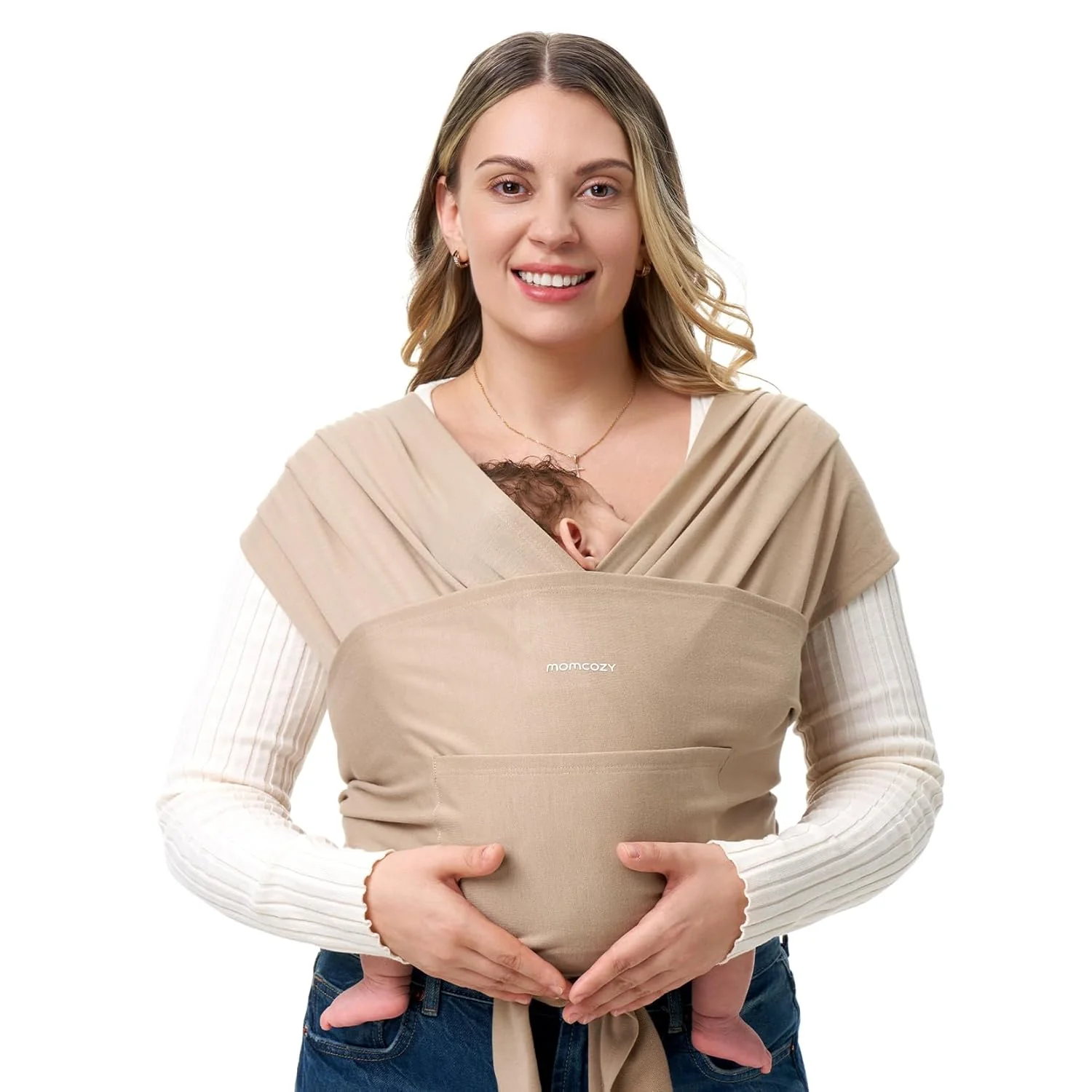 Facile à porter les mains libres - Porte-bébé en écharpe - Image 9