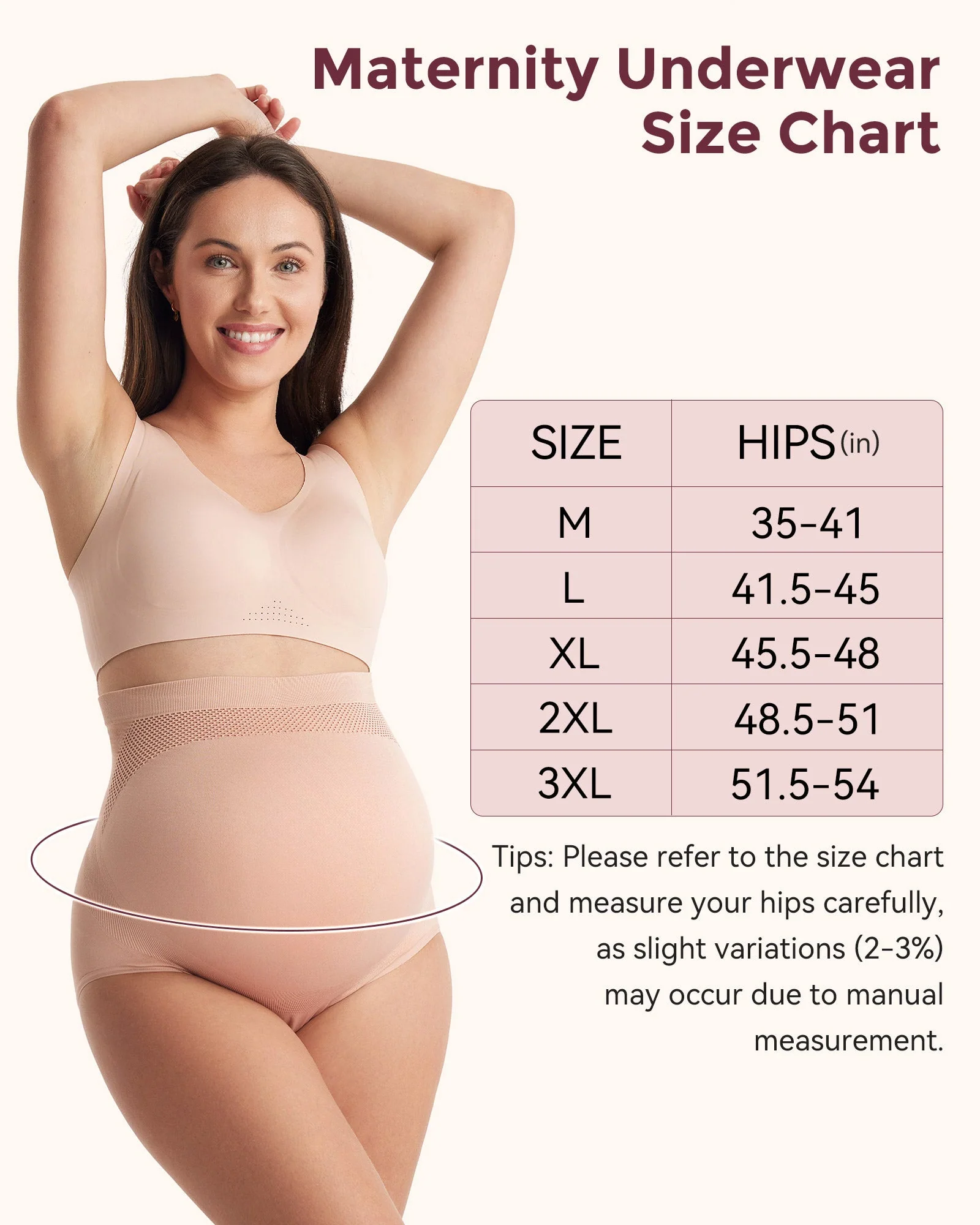 Culottes de grossesse taille haute sans coutures – maintien doux du ventre - Image 14