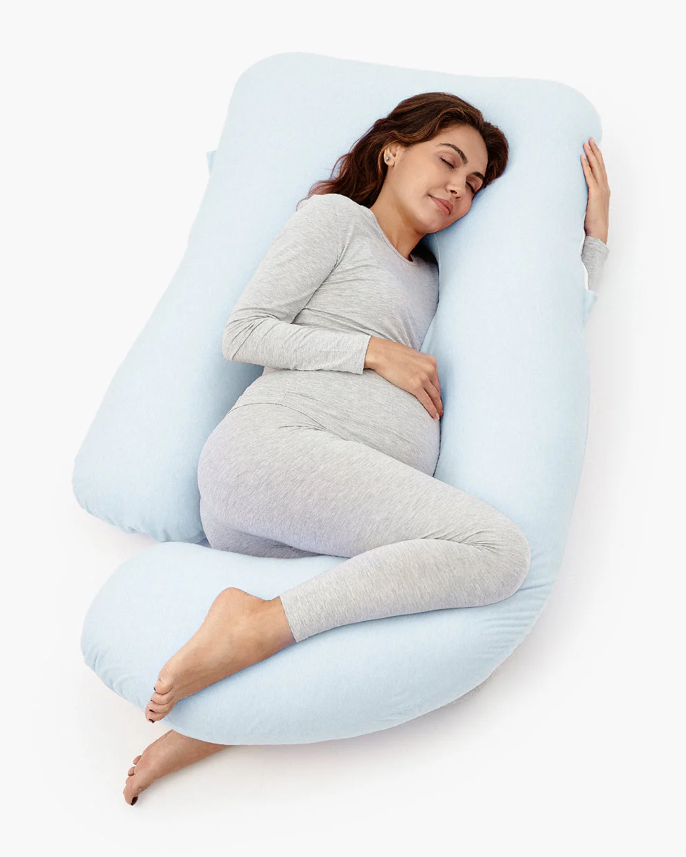 Huggable - Coussin de maternité en coton en forme de U - Image 8
