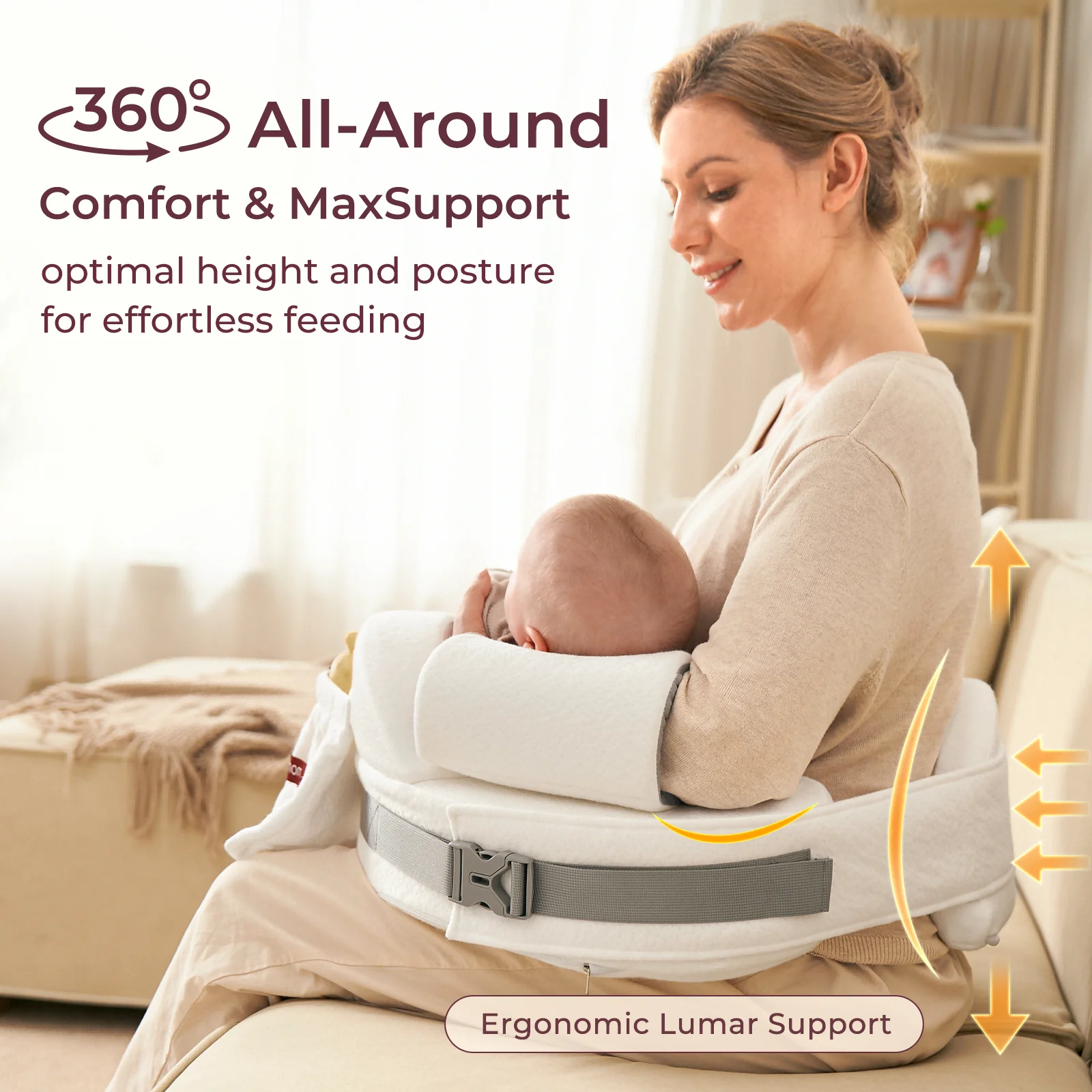 Coussin d’allaitement Momcozy MaxSupport - Image 25