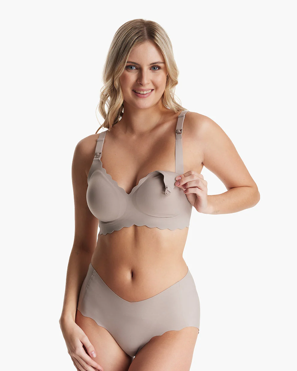 Soutien-gorge d’allaitement sans coutures Jelly Strip YN46 - Image 16