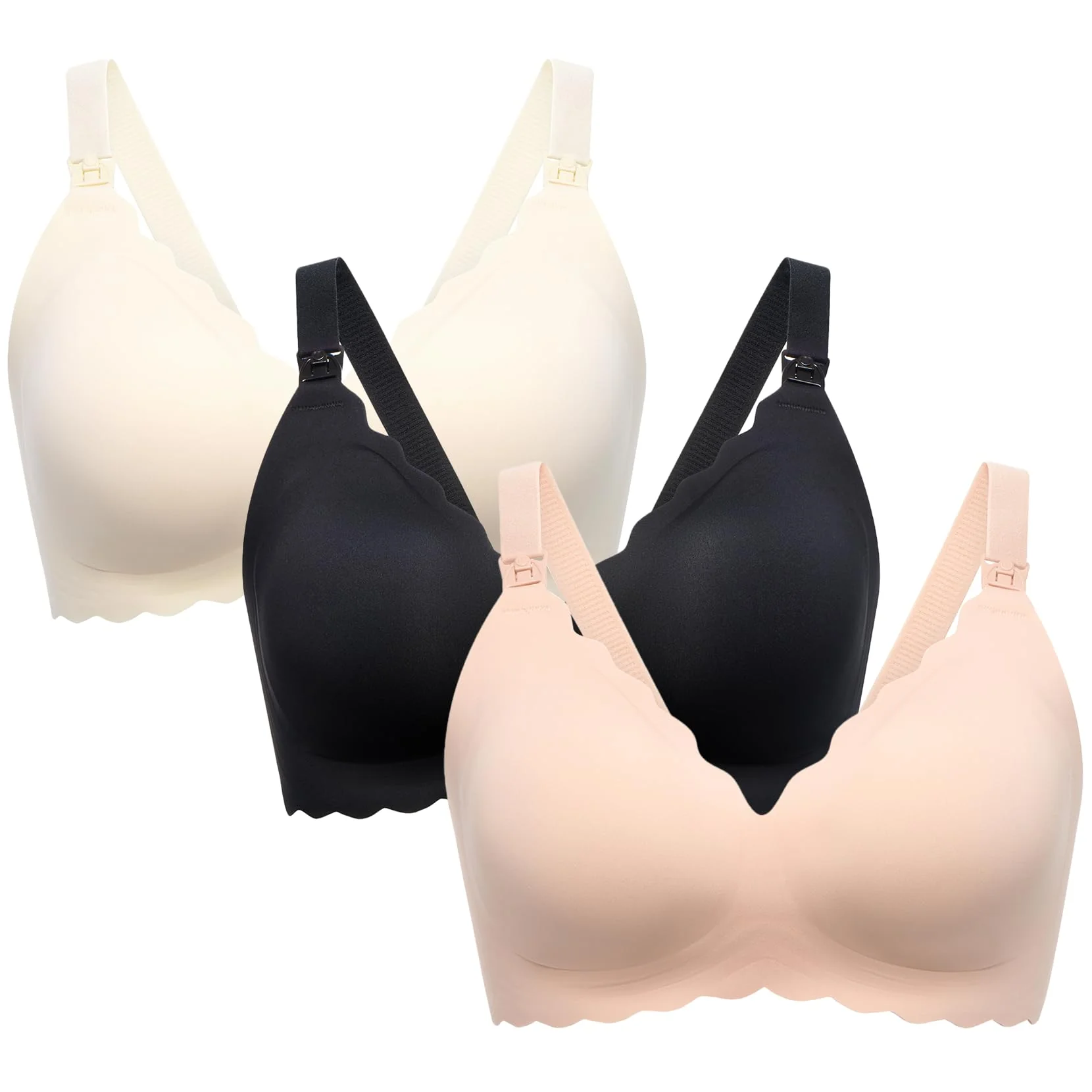Soutien-gorge d’allaitement sans coutures Jelly Strip YN46 - Image 42