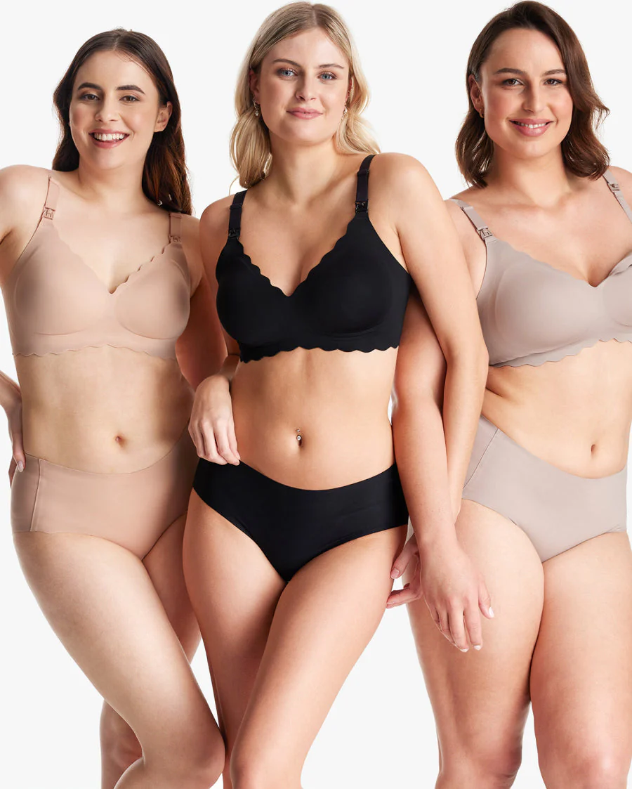 Soutien-gorge d’allaitement sans coutures Jelly Strip YN46 - Image 6