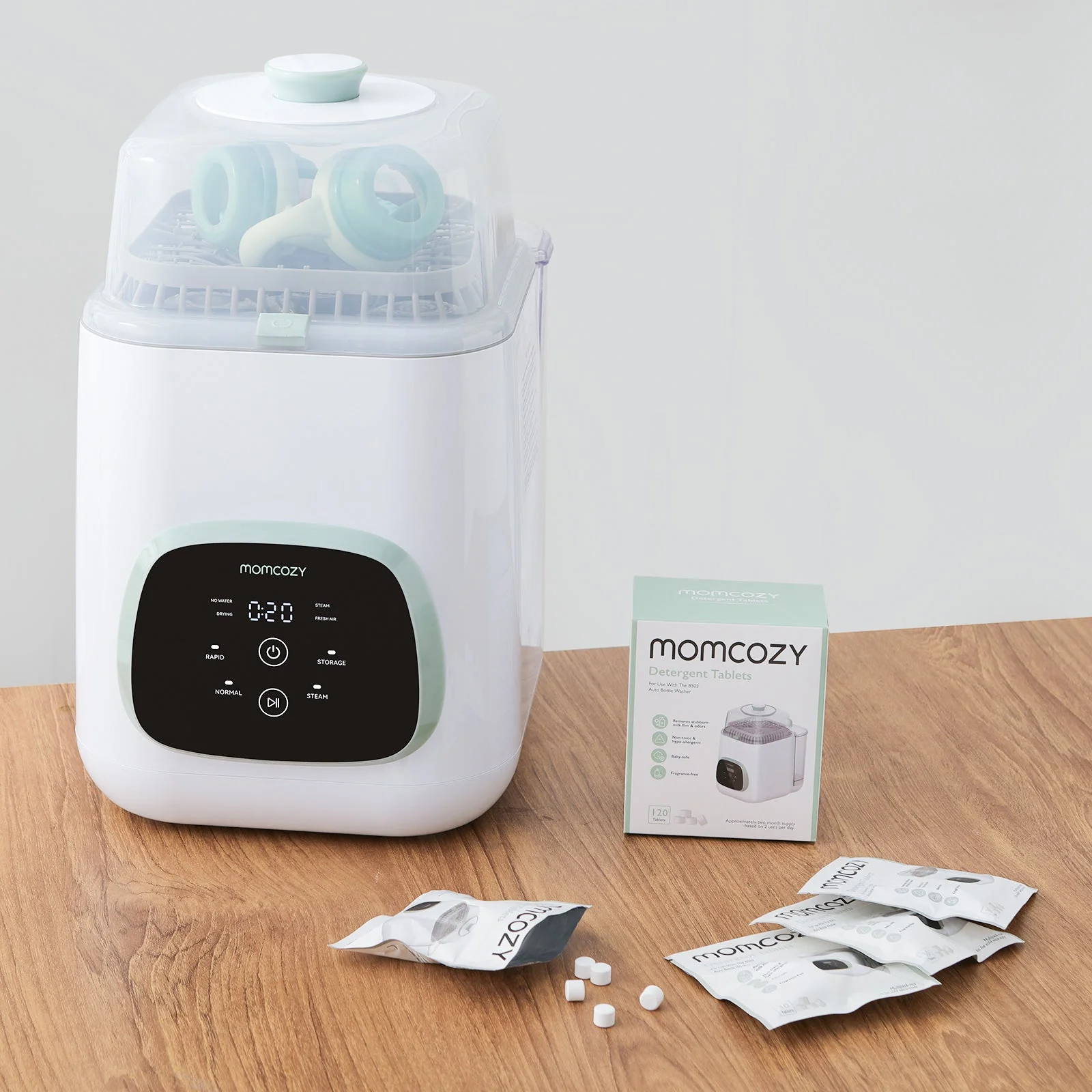 Pastilles de lavage pour lave-biberons KleanPal Pro, 120 comprimés - Image 6