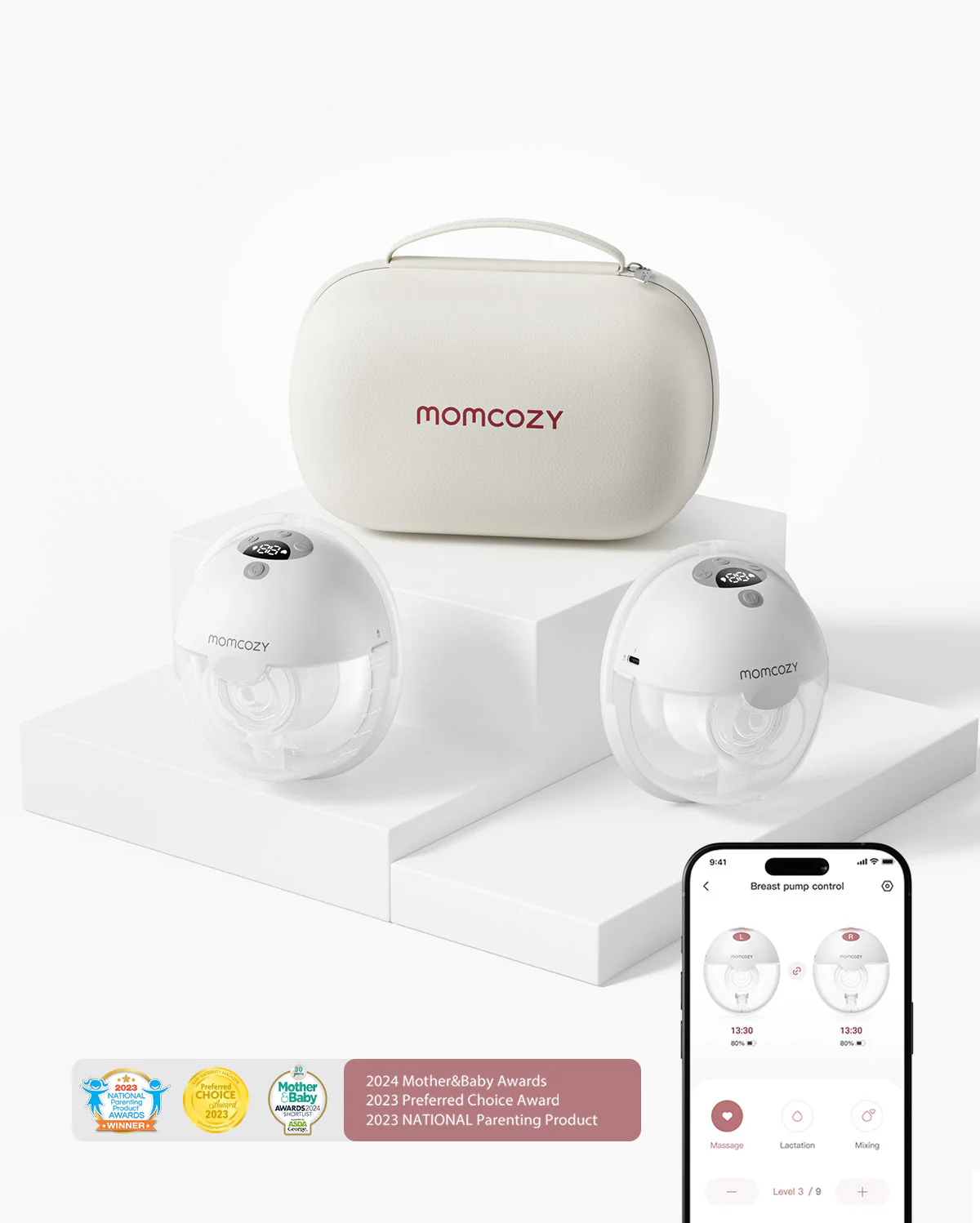 Tire-lait portable intelligent M5 – Amélioré avec contrôle via application - Image 13