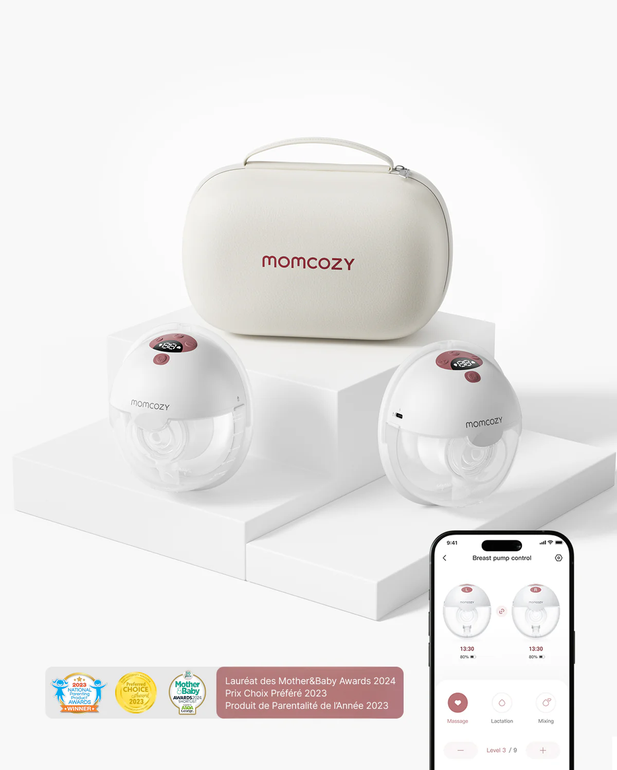 Tire-lait portable intelligent M5 – Amélioré avec contrôle via application - Image 18