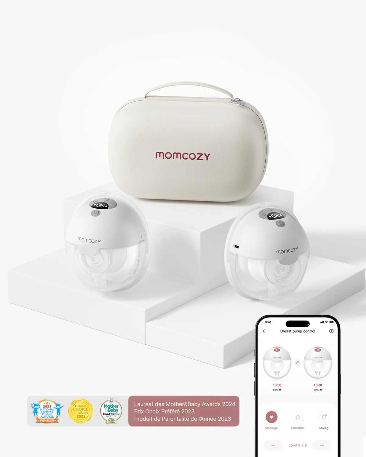 Tire-lait portable intelligent M5 – Amélioré avec contrôle via application - Image 19