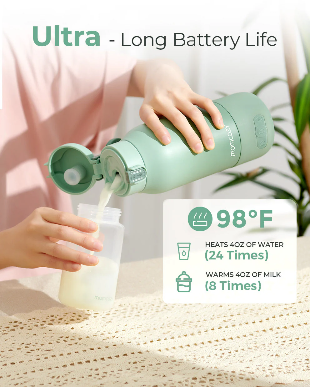Offre groupée de chauffe-eau M6 : Tire-lait mains libres et chauffe-lait M6 - Image 8
