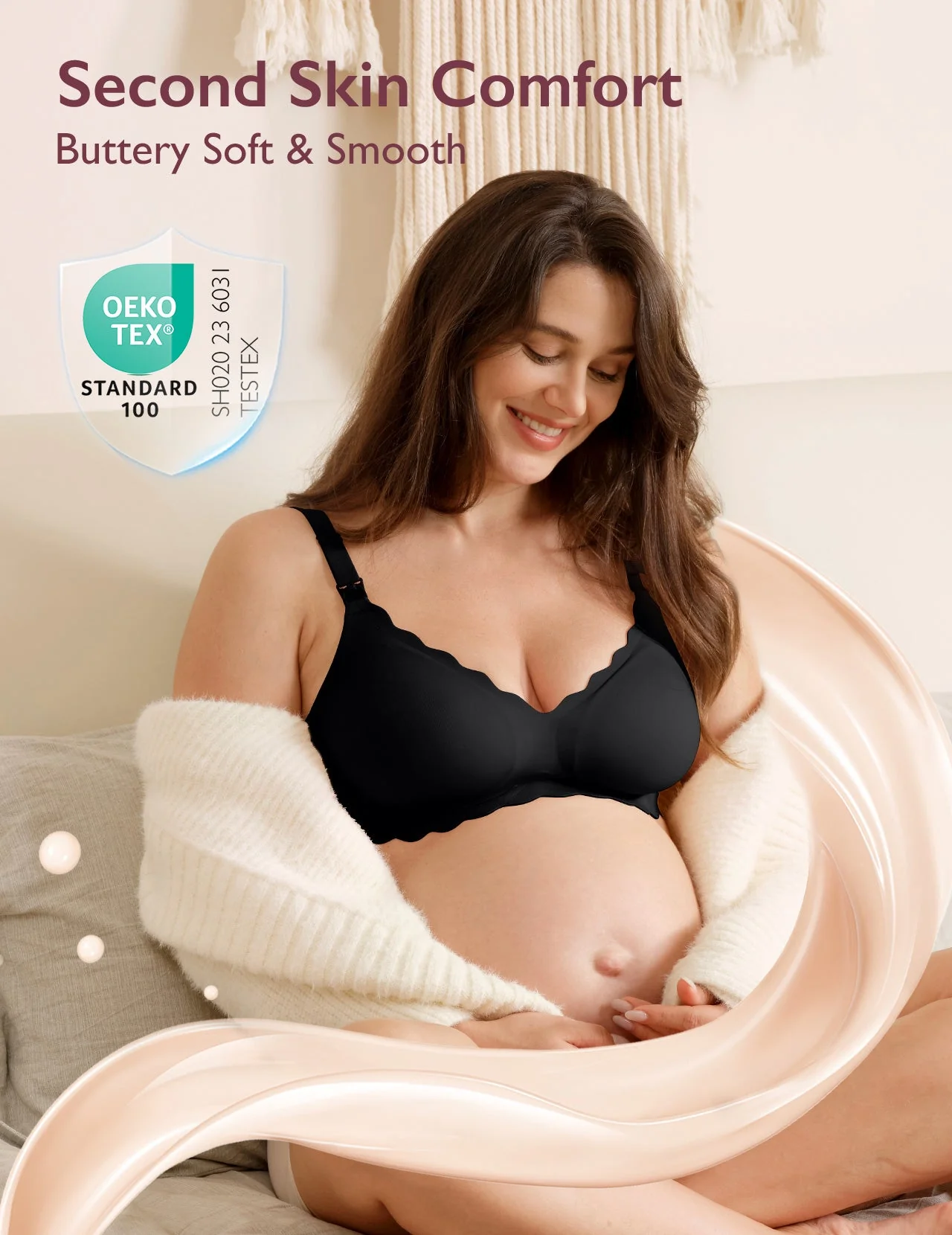 Pack Soutien-gorge M9 : Tire-lait mains libres M9 et Soutien-gorge d’allaitement CoolFit — Ultra extensible - Image 12