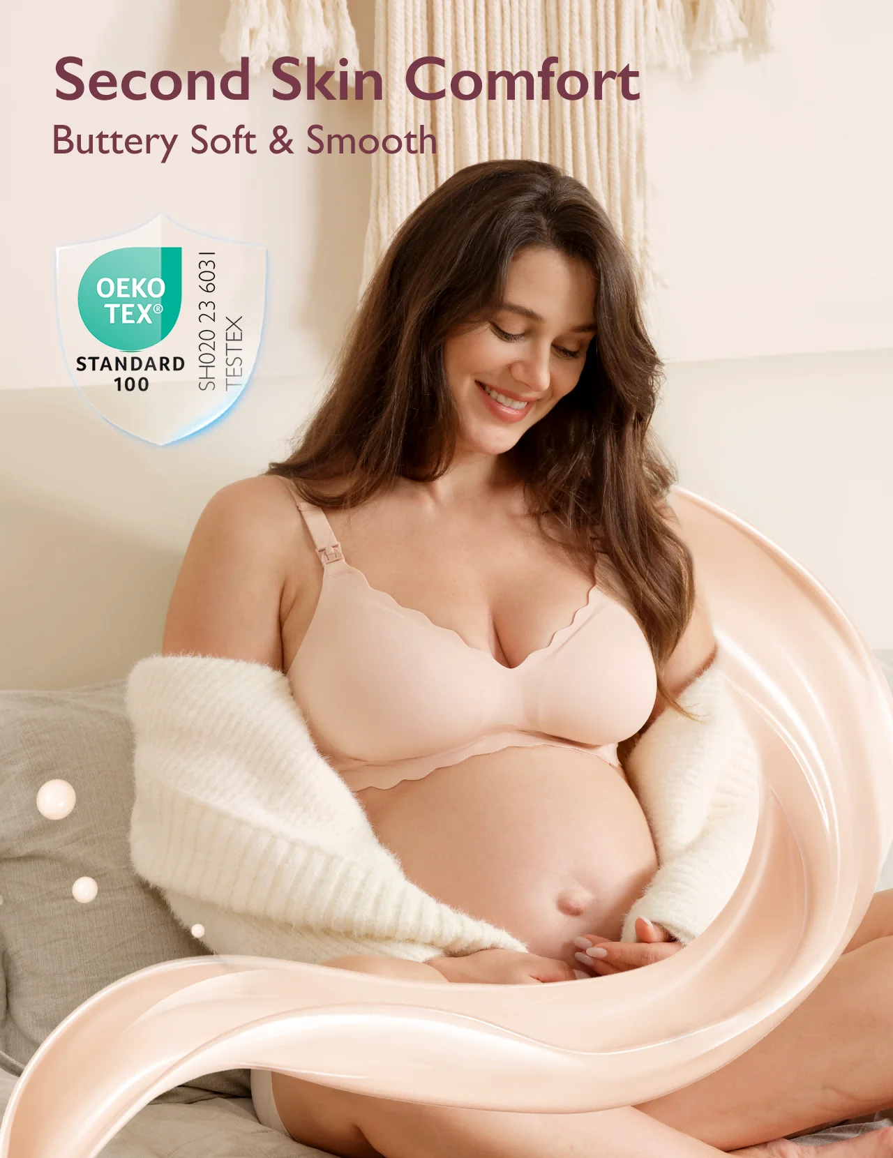 Pack Soutien-gorge M9 : Tire-lait mains libres M9 et Soutien-gorge d’allaitement CoolFit — Ultra extensible - Image 21