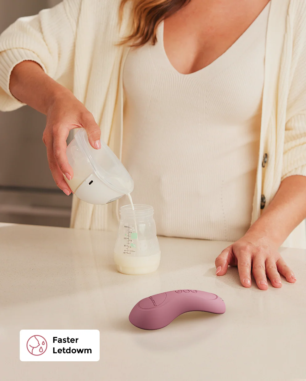 Masseur de lactation à pétrissage réglable en 3 modes - Image 5