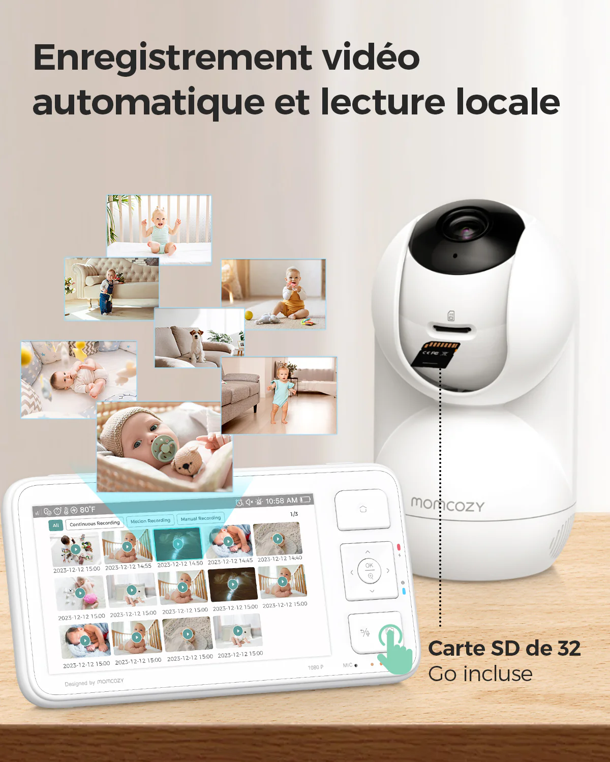 Moniteur vidéo Momcozy 5.5'' Full HD - BM03 - Image 17