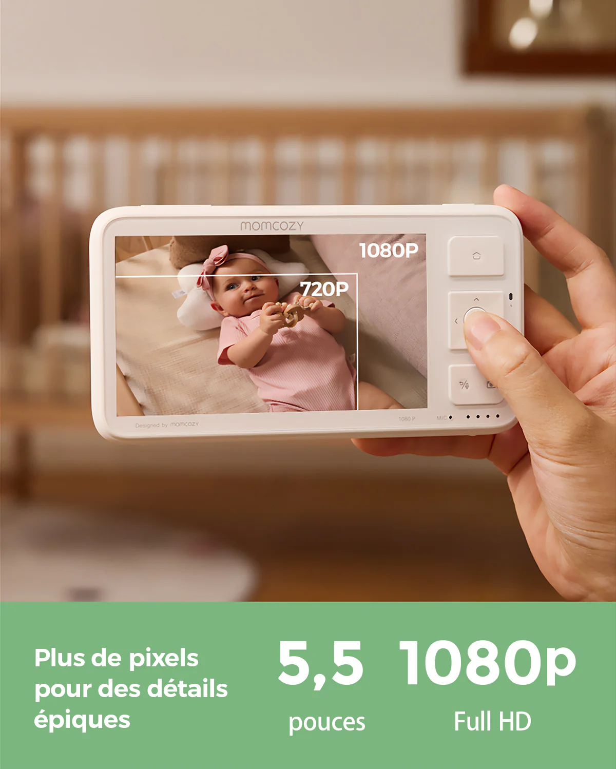 Moniteur vidéo Momcozy 5.5'' Full HD - BM03 - Image 18