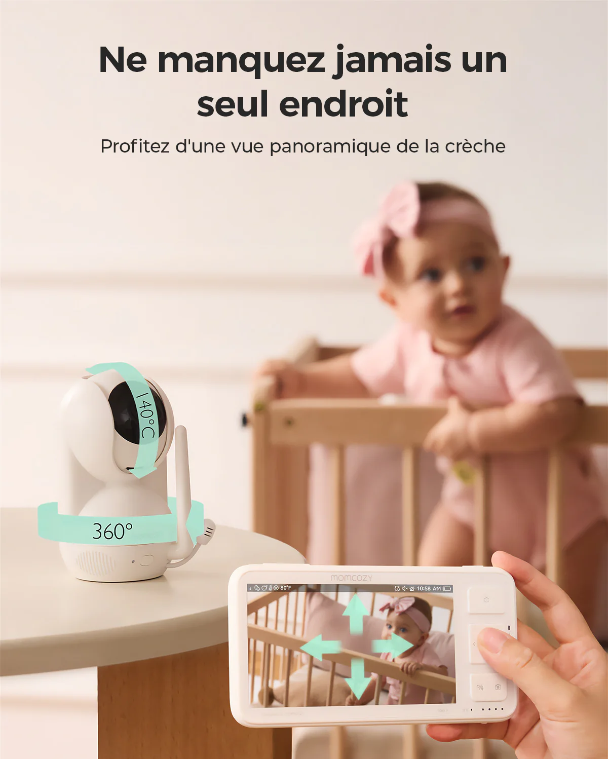 Moniteur vidéo Momcozy 5.5'' Full HD - BM03 - Image 29