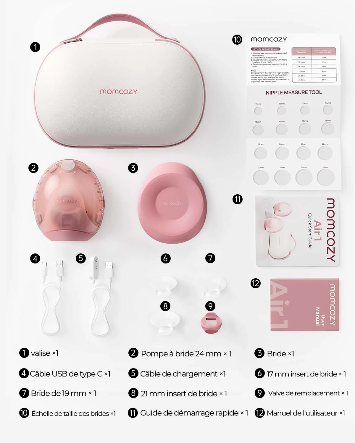 Tire-lait ultra-fin Momcozy Air 1 - Image 34