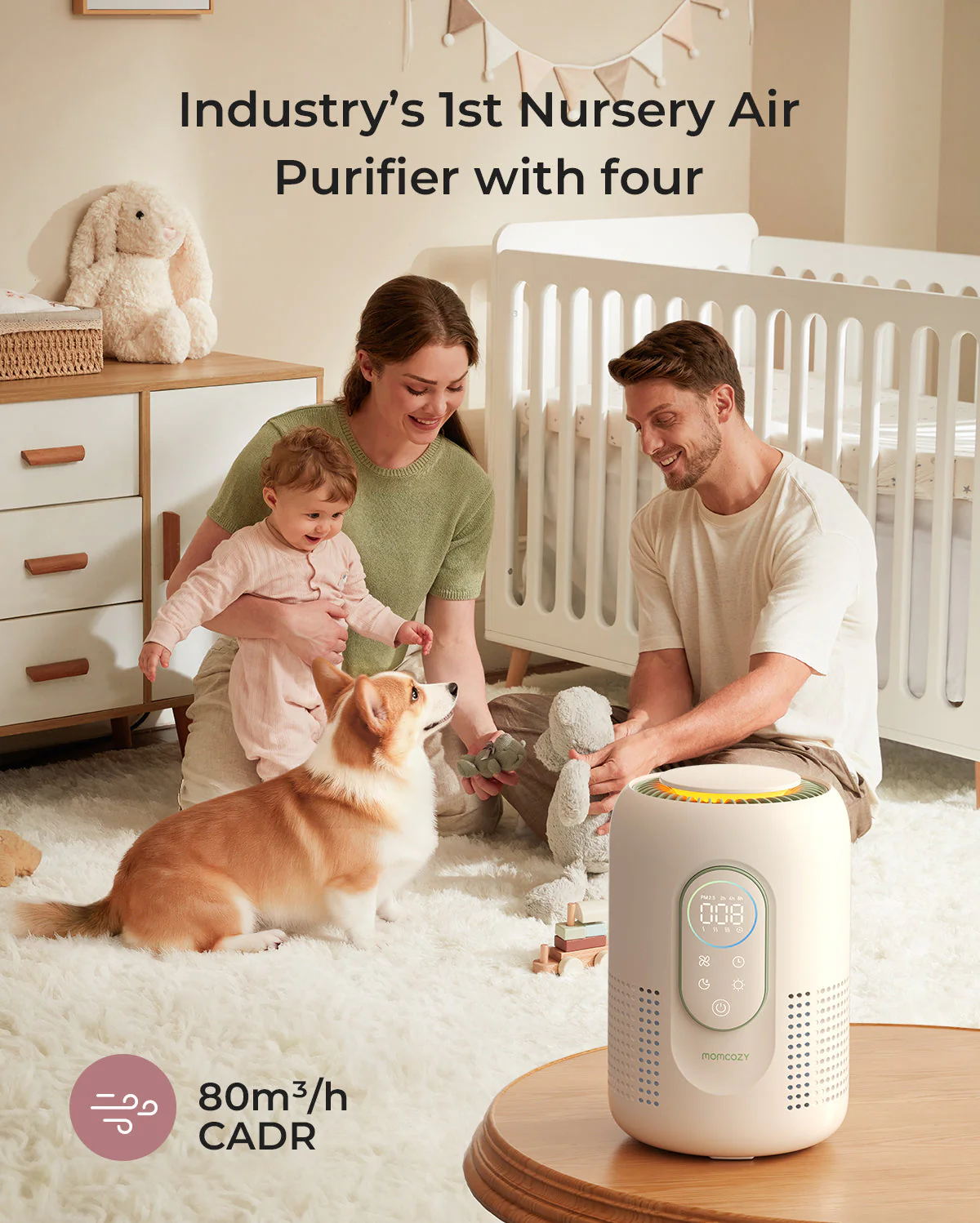 Purificateur d’air pour bébé Momcozy CozyBreath - Image 10