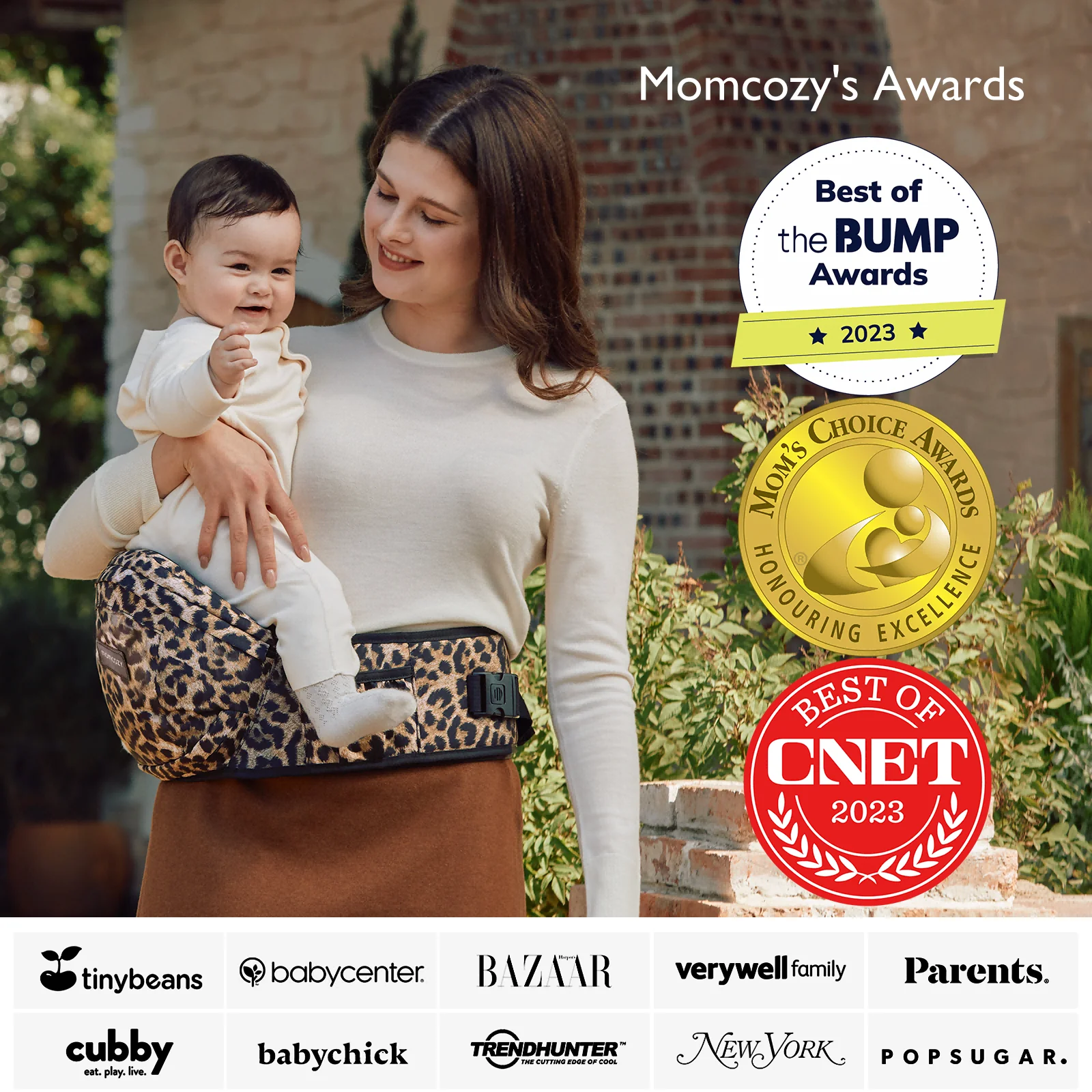Porte-bébé Momcozy Wander360 à hanche - Image 33