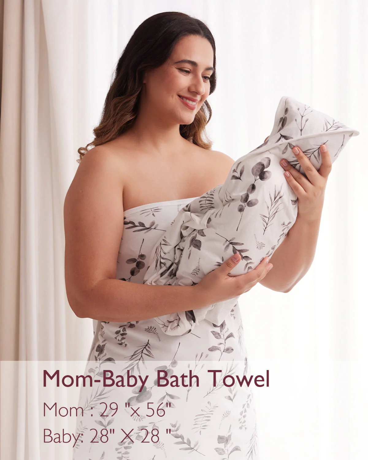 Lot de 2 serviettes à capuche pour bébé – Douche Nouveau-né - Image 11