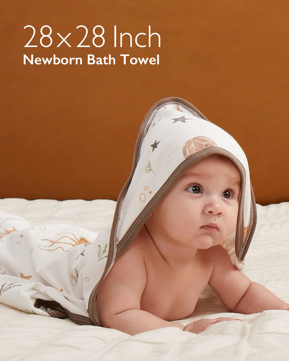 Lot de 2 serviettes à capuche pour bébé – Douche Nouveau-né - Image 20
