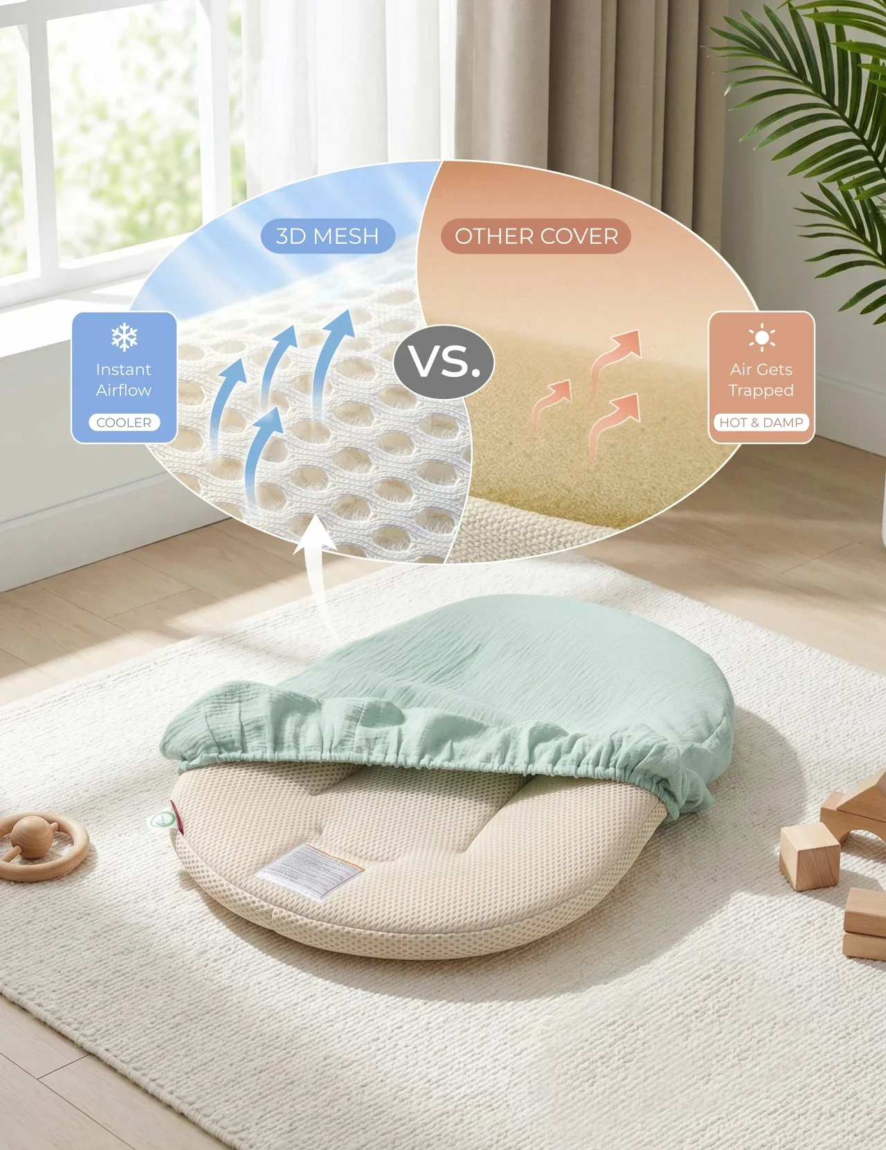 Cocon bébé Momcozy pour 0 à 6 mois - Image 13