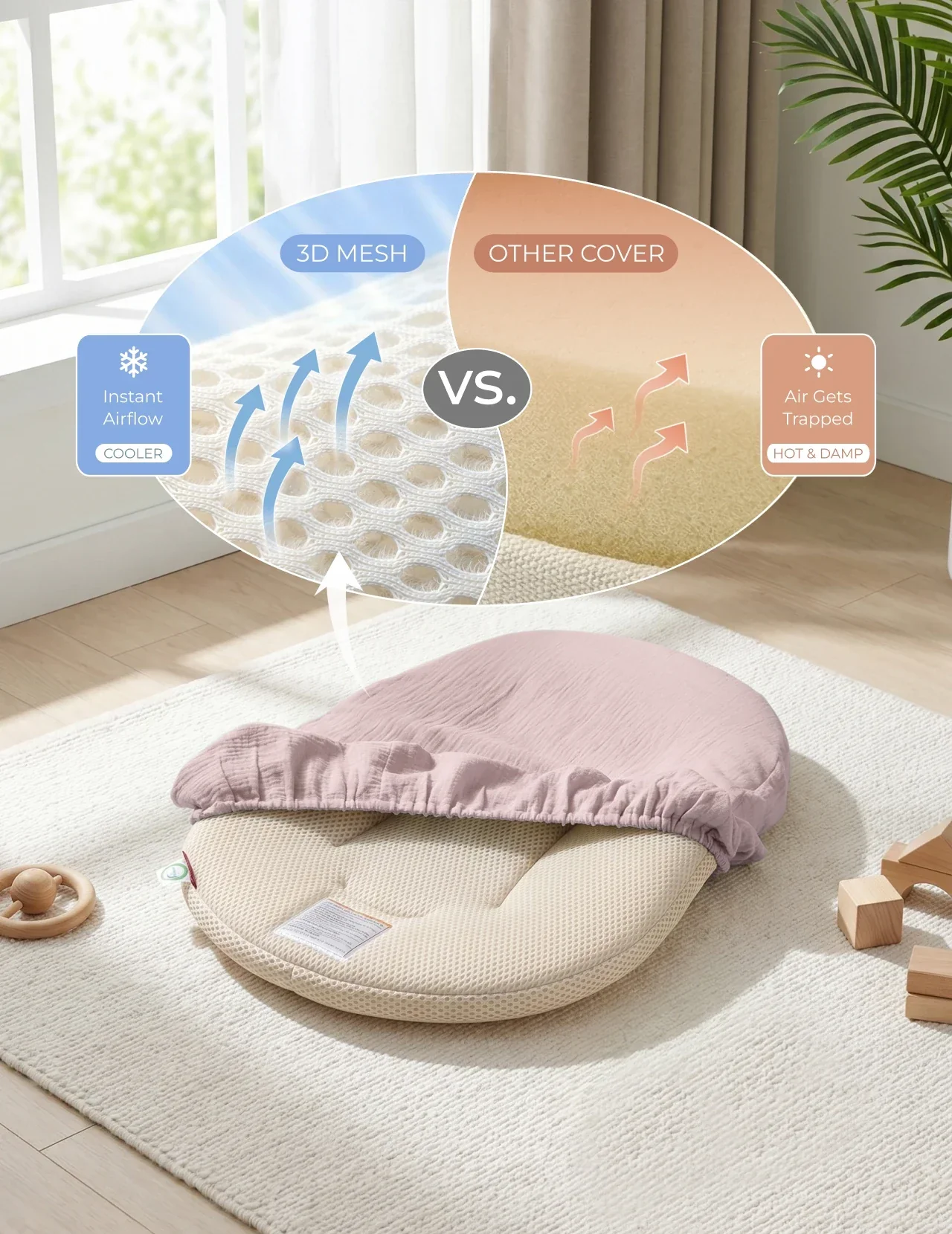 Cocon bébé Momcozy pour 0 à 6 mois - Image 7