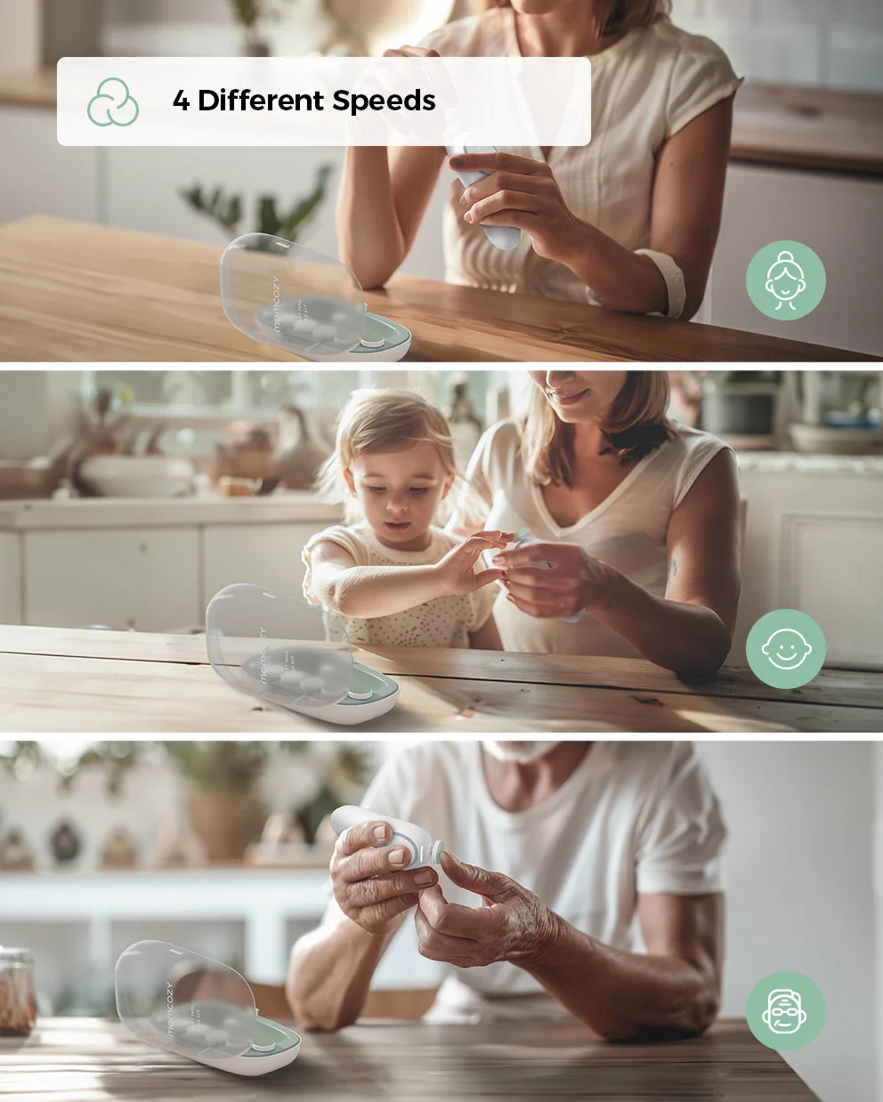 Pièces de remplacement de la coupe-ongles de bébé momcozy - Image 4