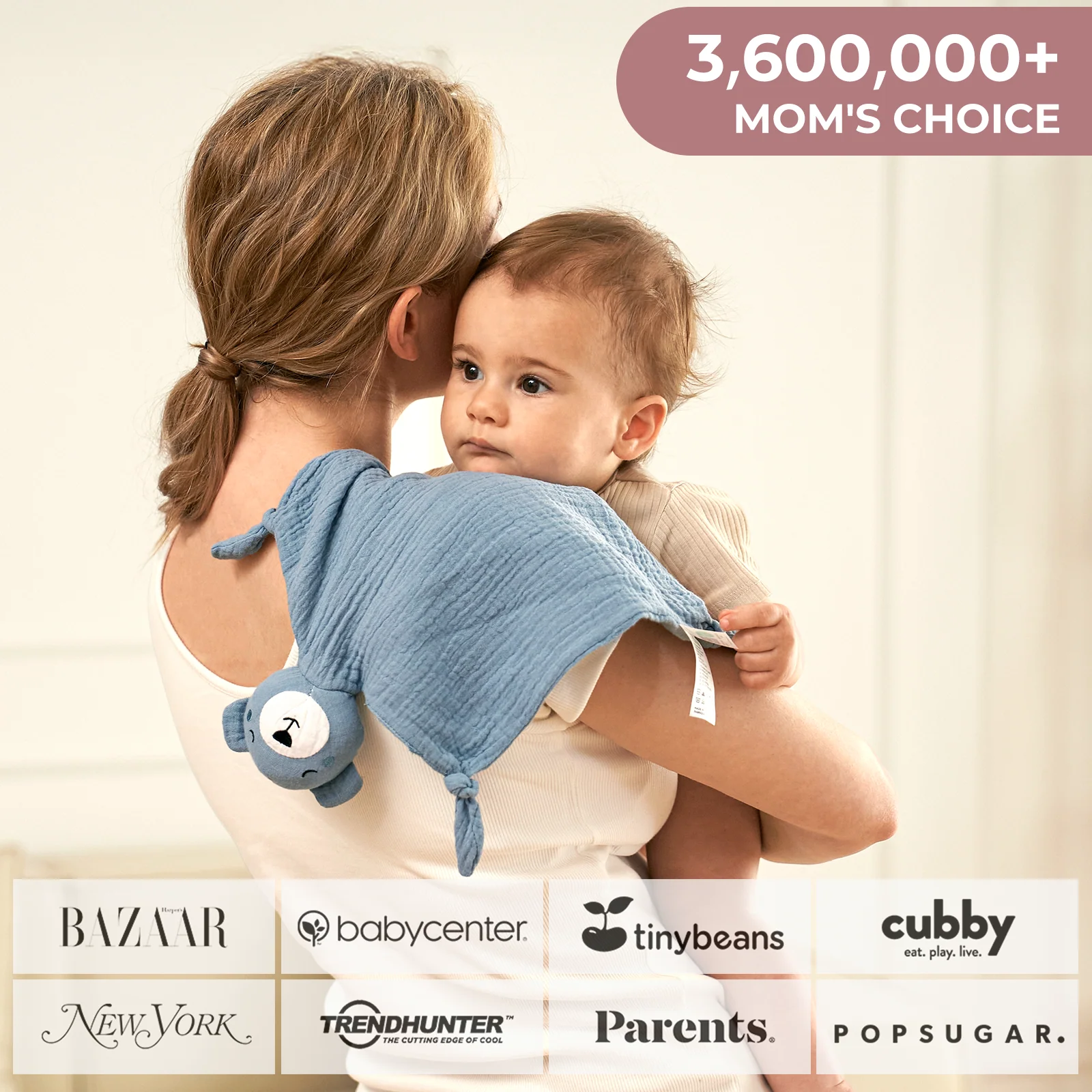 Couverture de sécurité pour bébé Momcozy – Cadeau parfait pour nouveau-né - Image 15