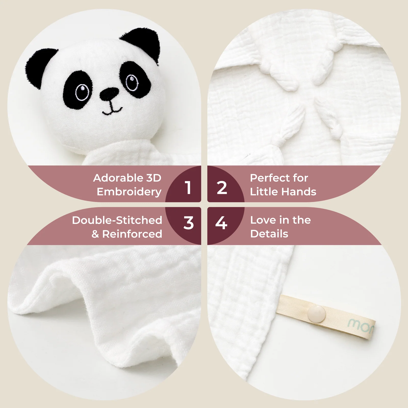 Couverture de sécurité pour bébé Momcozy – Cadeau parfait pour nouveau-né - Image 18
