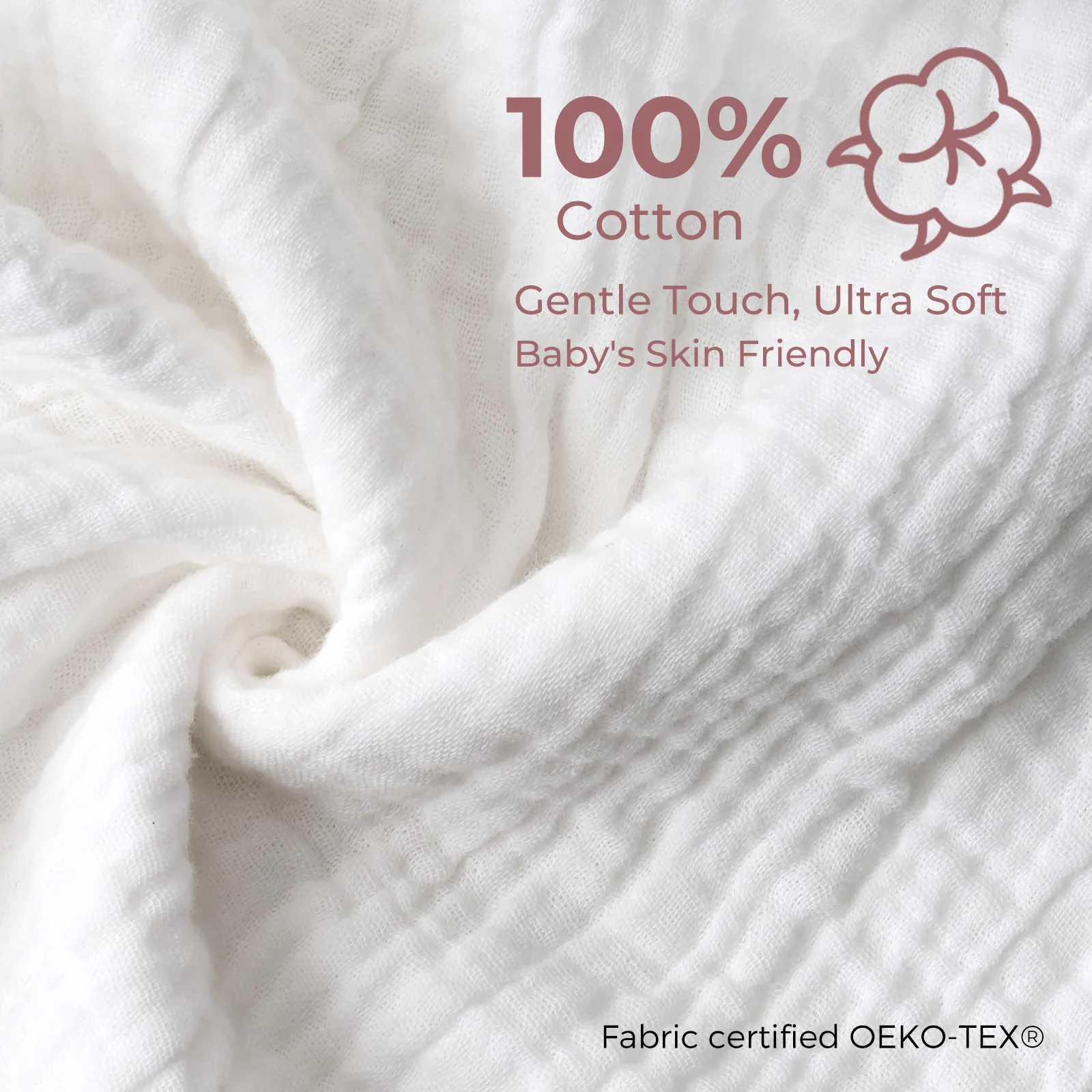 Couverture de sécurité pour bébé Momcozy – Cadeau parfait pour nouveau-né - Image 22