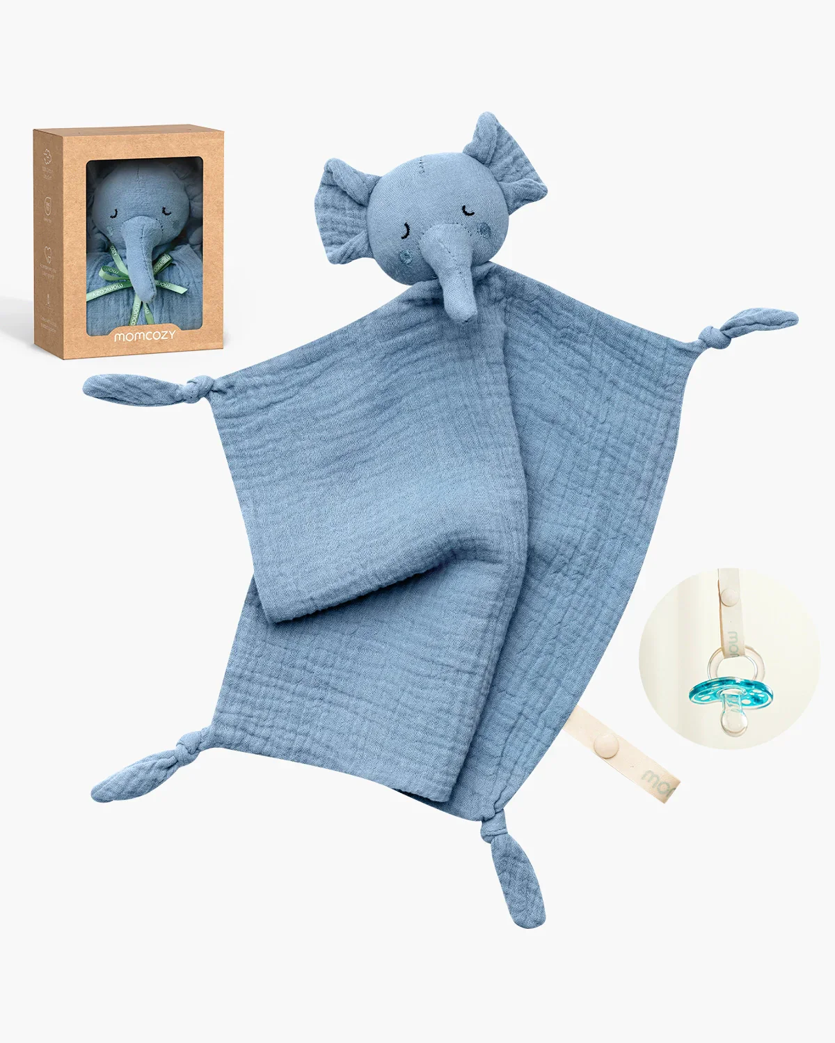 Couverture de sécurité pour bébé Momcozy – Cadeau parfait pour nouveau-né - Image 3