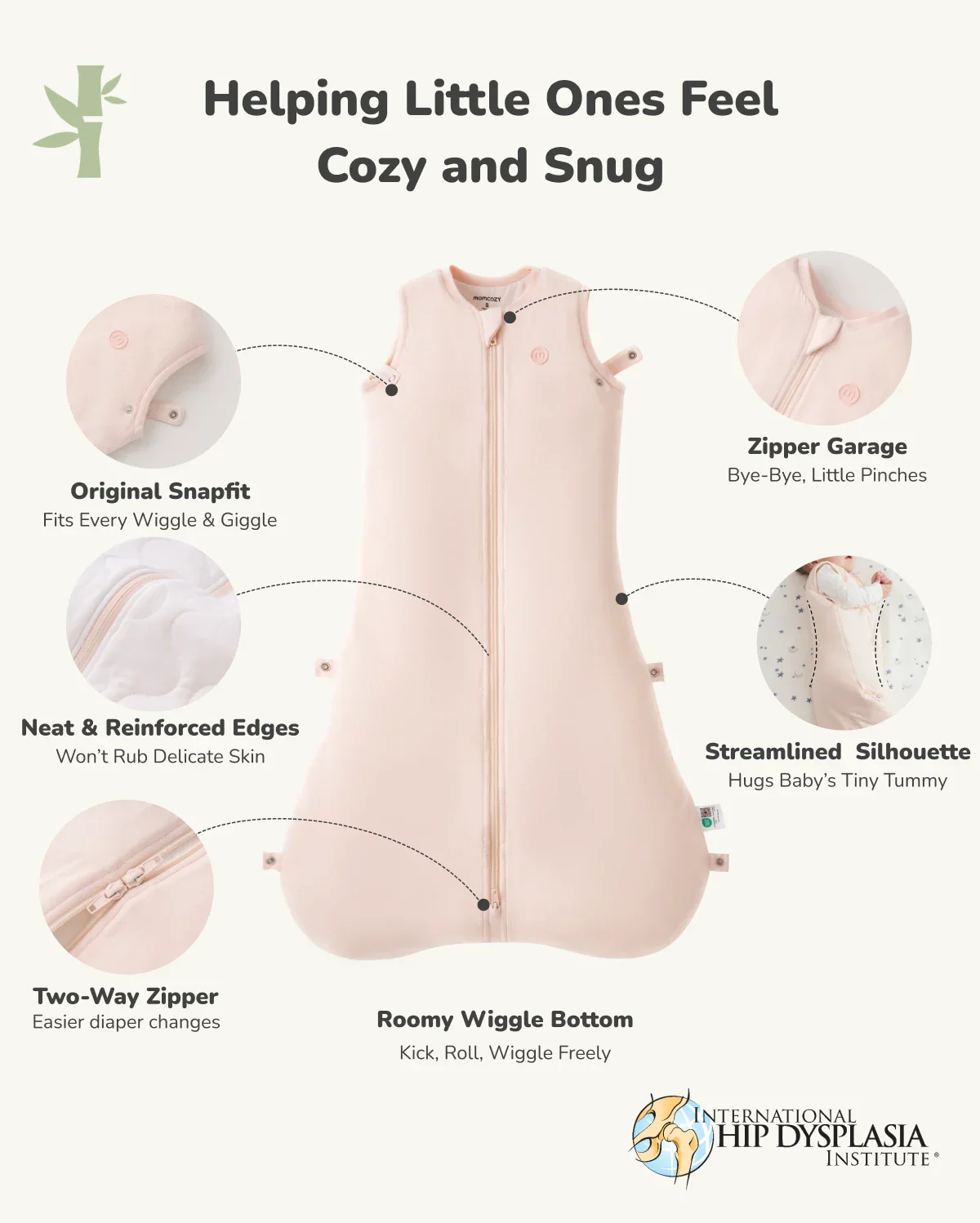 Gigoteuse pour bébé Momcozy 1,5 TOG - Image 11