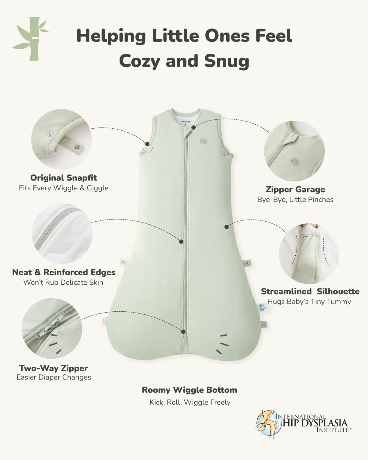 Gigoteuse pour bébé Momcozy 1,5 TOG - Image 19