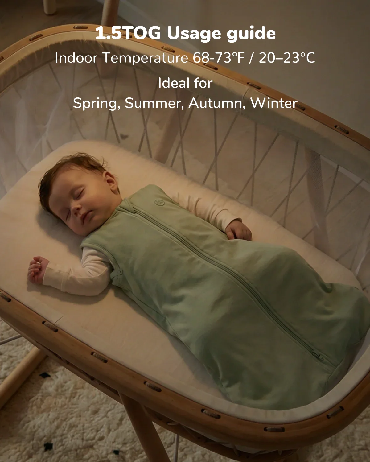 Gigoteuse pour bébé Momcozy 1,5 TOG - Image 20