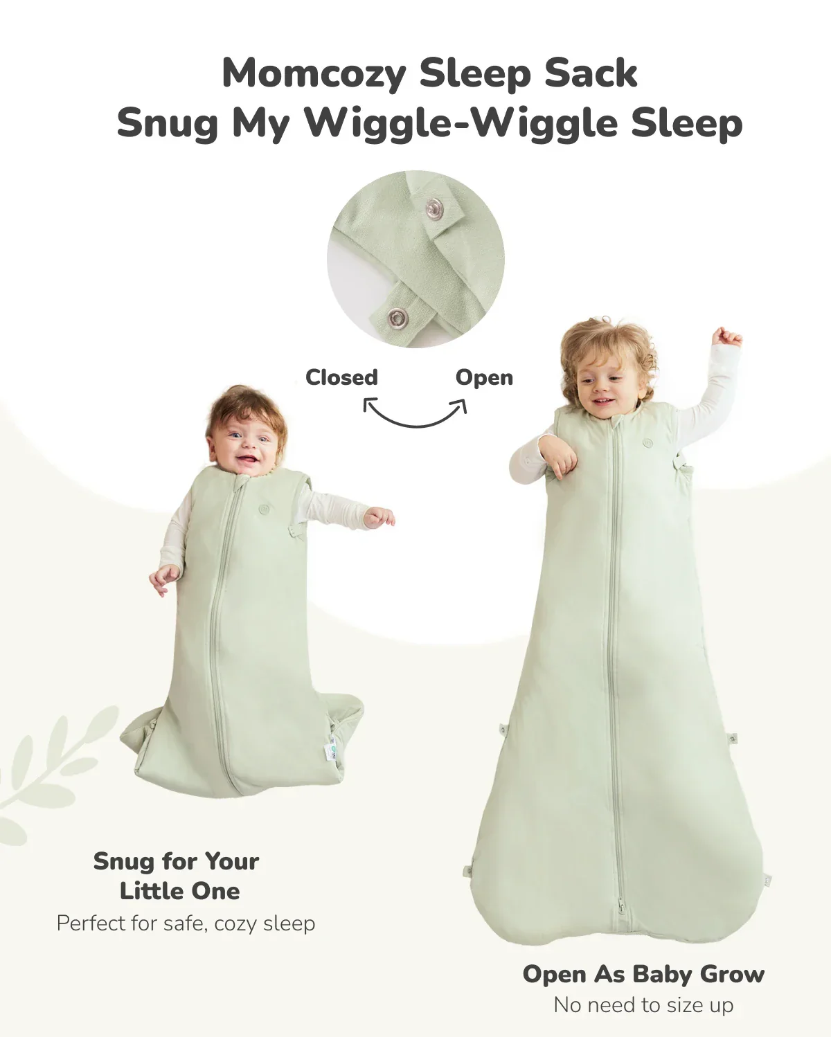 Gigoteuse pour bébé Momcozy 1,5 TOG - Image 23