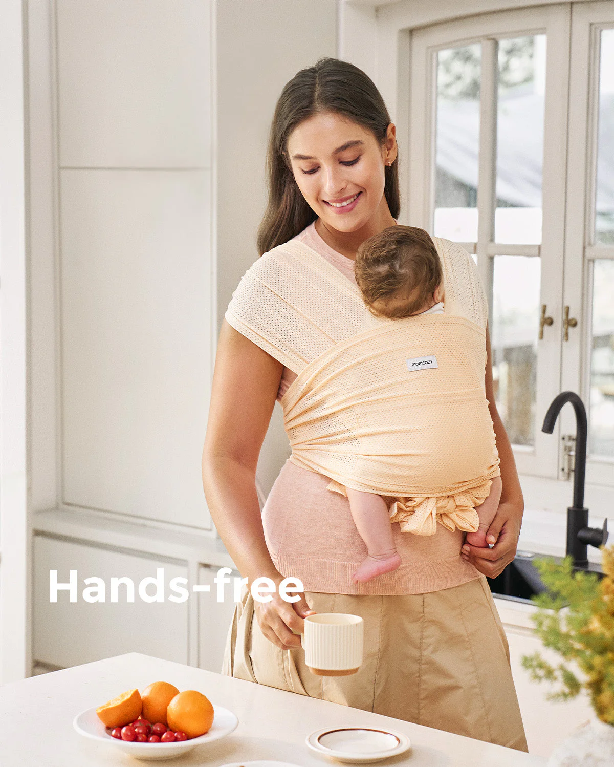 Porte-bébé Momcozy SnapLite Cooling Mesh Wrap - Image 34