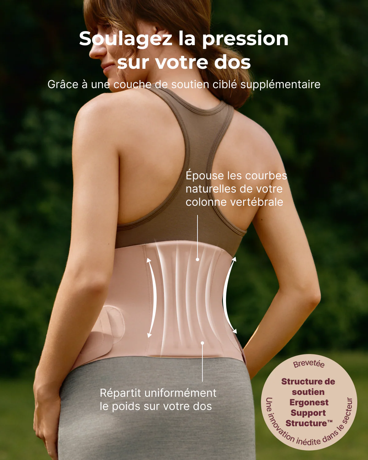 Ceinture de grossesse ergonomique pour soutien du ventre et du dos Momcozy - Image 38